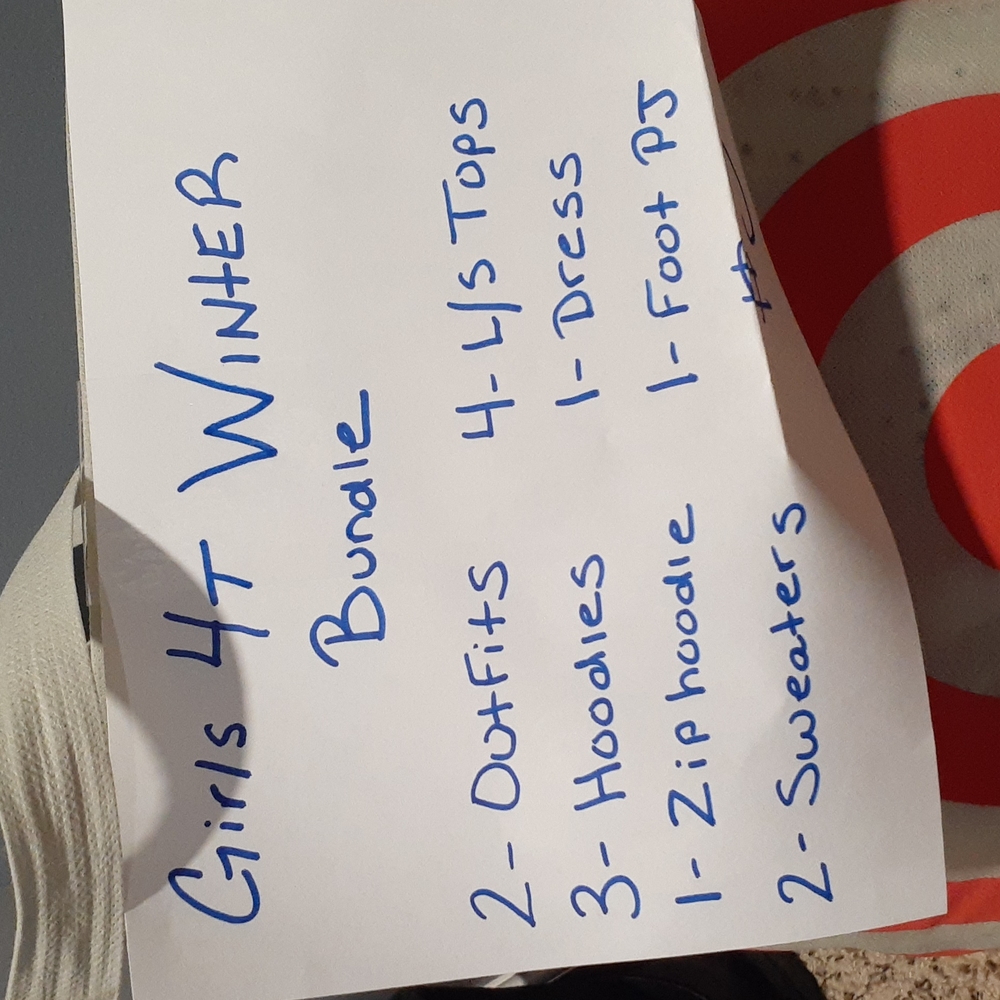 Girls 4T Surprise bundle